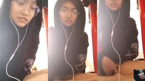 Bokep Indo VCS Aisyah jilboobs malay Bikin Crot