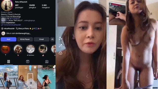 Bokep Indo VCS Ratualfauziah Seleb IG Cantik Bikin Sange
