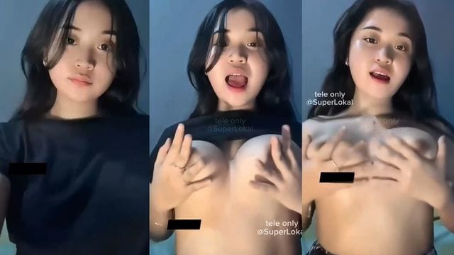 Bokep Indo Konten Jelita si Cantik Remes Nenen Mulus